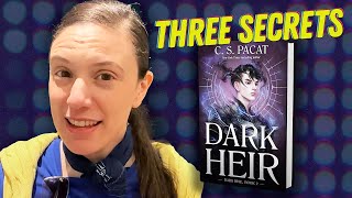 C S Pacat Shares Three Secrets About Dark Heir [upl. by Niliram]