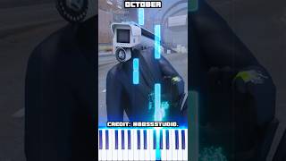 Cameraman has😞BossStudio  Piano Tutorial [upl. by Ertemed]