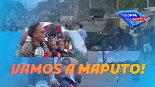 Jovens corajosos caminham a pé da Zambézia em direcção a cidade de Maputo [upl. by Conyers236]