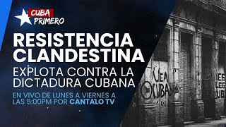 La resistencia clandestina intensifica su lucha contra la dictadura cubana [upl. by Robbert]