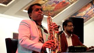 Bombe Helutaite Kannada songcoverLivePlayed by Irshad saxophonist and Dipak Hand Sonic [upl. by Lamek]