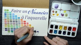 Débuter laquarelle  Mélanger ses couleurs [upl. by Eromle903]