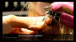 How to install U Tip Hair Extensions [upl. by Newcomb182]