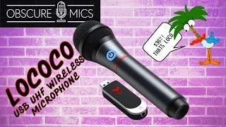 How Does This Have Any Right To Be This Good The Lococo Wireless USB UHF Dynamic Microphone [upl. by Weiman]