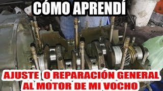 Mi primer ajuste de motor de vocho  VochoTalacha [upl. by Jepson800]