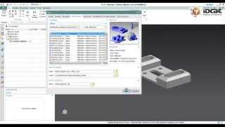 IPW como STL Y usado como material en bruto  NX CAM [upl. by Dryfoos]