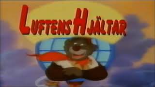 Luftens Hjältar intro svenska  Tailspin Swedish Theme Song [upl. by Woodruff]