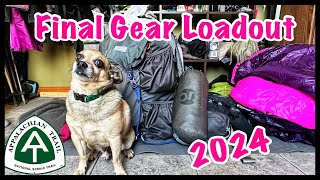 Gear Loadout 2024 Appalachian Trail Adventure [upl. by Filberto]