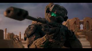 Halo TV Series Chief vs The Brutes PART 1 RESCORED [upl. by Eiramrefinnej677]