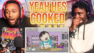 Hes actually cooking  South Park Creme Fraiche Hobbs Reaction [upl. by Ragg909]