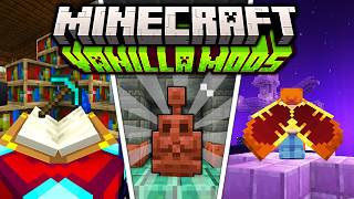 Top 15 Vanilla Friendly Minecraft Mods For Update 121 [upl. by Idner835]