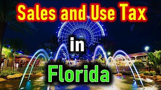 Florida Sales and Use Taxes What You Need to Know [upl. by Ewer829]