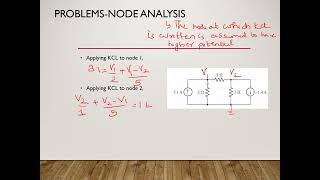 Network Theory Node Analysis [upl. by Isidore]