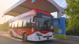 Sarawak Metros Hydrogen Bus [upl. by Aicened]