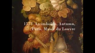 Arcimboldo The four Seasons  die Vier Jahreszeiten  Le Quattro Stagioni manortiz [upl. by Chrisse]