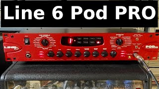 Line 6 Pod PRO clean and crunch sound demo part 2 [upl. by Sinnylg]