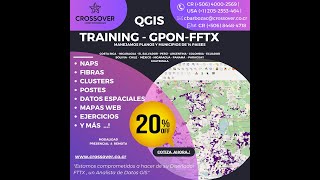 Bienvenida al Curso del Software QGIS orientado a Telecomunicaciones y Redes GPONHFC [upl. by Nywnorb]