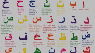 Arabic Alphabet  Pronunciation [upl. by Infeld]