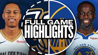 PELICANS at WARRIORS  FULL GAME HIGHLIGHTS  October 30 2024 [upl. by Ayoral827]