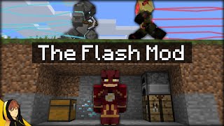 Minecraft Manhunt but as The Flash Speedster Heroes Mod [upl. by Yllim]