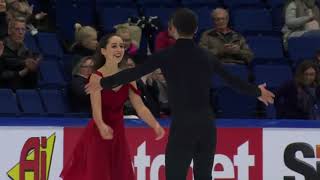 Lilah FEAR  Lewis GIBSON FS Finlandia Trophy 20172018 [upl. by Atilrak]