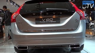 2013 Volvo V60 D6 PlugIn Hybrid  In Detail 1080p FULL HD [upl. by Richella]