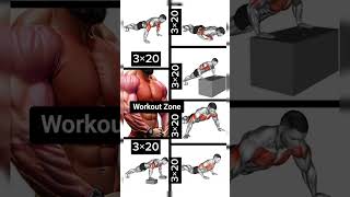 Ultimate Push Up Workout for Chest Abs Shoulders amp Muscles [upl. by Nomyt]