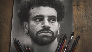 Drawing Realistic Portrait Art Tutorial Beginners Guide [upl. by Berners]