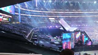 WWE Wrestlemania 38 PyroIntro Live from Arlington Texas  ATampT Stadium [upl. by Heinrich]