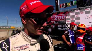 Newgarden Takes Victory in Edmonton Race 2 [upl. by Luci]