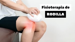 FISIOTERAPIA DE RODILLA [upl. by Maiocco544]