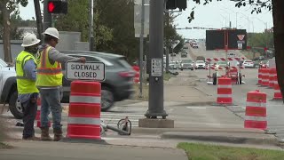 TxDOT begins bicycle crossing improvements on George Bush Drive in Brazos County [upl. by Linkoski]