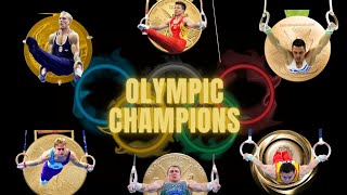 OLYMPIC CHAMPIONS Mens Still Rings Gold Medalists Gymnastics Rings [upl. by Nomaj130]