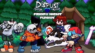 FNF Distrust V3 DEMO  Undertale mod █ Friday Night Funkin █ [upl. by Teece921]