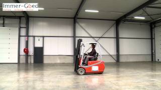 1264 Second hand forklift truck BT CBE15 2005 3150mm [upl. by Rebekah]