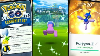 Porygon Comm Day Classic Prep Guide XP Boosts amp Evolutions [upl. by Darrell]