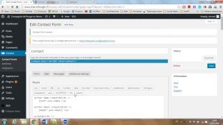 Contact Form 7 not sending emails resolve the problem [upl. by Eohce]