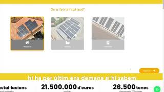 Fes el teu estudi fotovoltaic amb 10 segons la màgia feta realitat [upl. by Derry575]