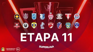 AVANCRONICA ETAPEI 11 cu bolocanfotbal  SuperLiga României 20242025 [upl. by Mlawsky]