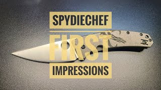 Spyderco Spydiechef first impressions [upl. by Yerg]