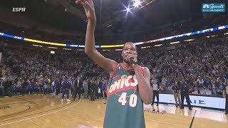 Kevin Durant Addresses Sonics Fans [upl. by Belmonte]