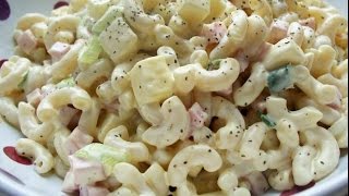 HOW TO MAKE MACARONI SALAD MAYONNAISE [upl. by Marsland]