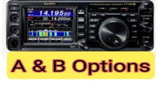 YAESU FT991A  VFO A amp B  Split Mode Explained [upl. by Aiyt54]