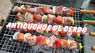 Anticuchos de cerdo [upl. by Reginauld]