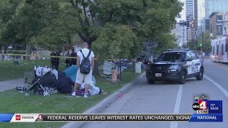 Fight in homeless encampment leads to stabbing [upl. by Goat]