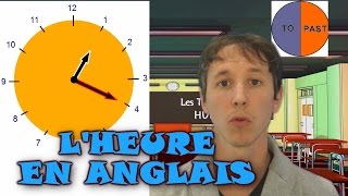 Apprendre langlais avec Huito  4 Dire lheure [upl. by Ahsinyd]