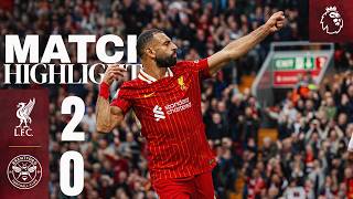 Diaz amp Salah Score For Slots First Anfield Win  Liverpool 20 Brentford  HIGHLIGHTS [upl. by Deehsar]