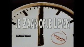 Je zaak of je leven 7 1 jaar later [upl. by Nonah622]