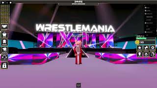 wwe 2k24 roblox gameplay [upl. by Anit367]