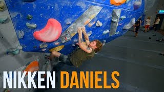 MATCHING GNARLY CRIMPS  With Nikken Daniels [upl. by Naziaf]